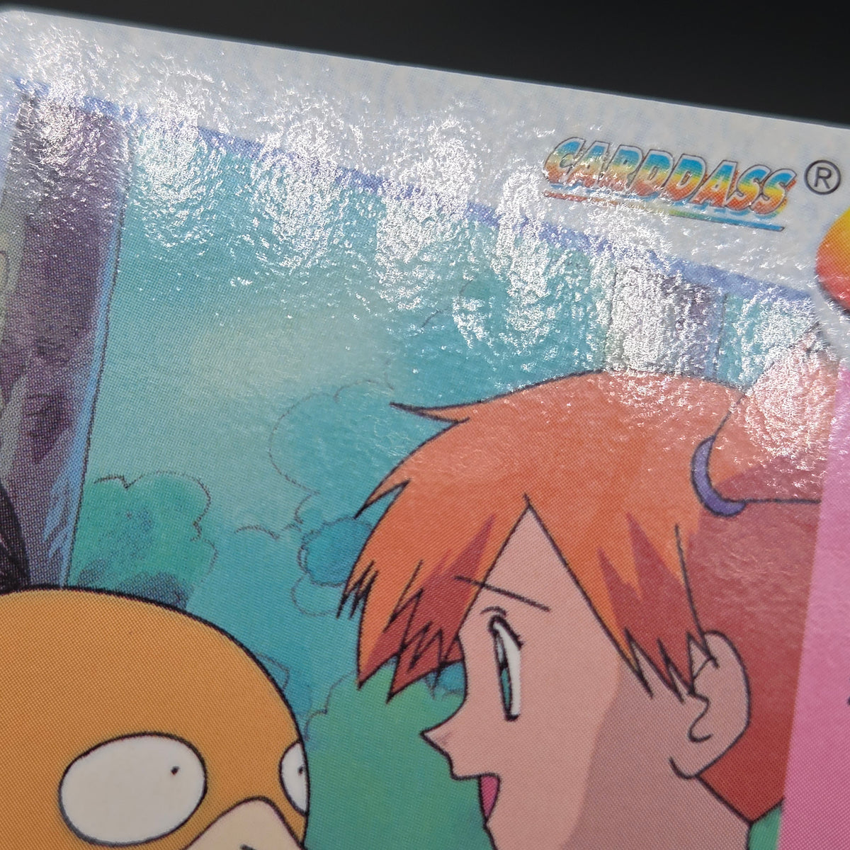 Misty & Psyduck 62 Bandai Carddass Vending Pokemon Card