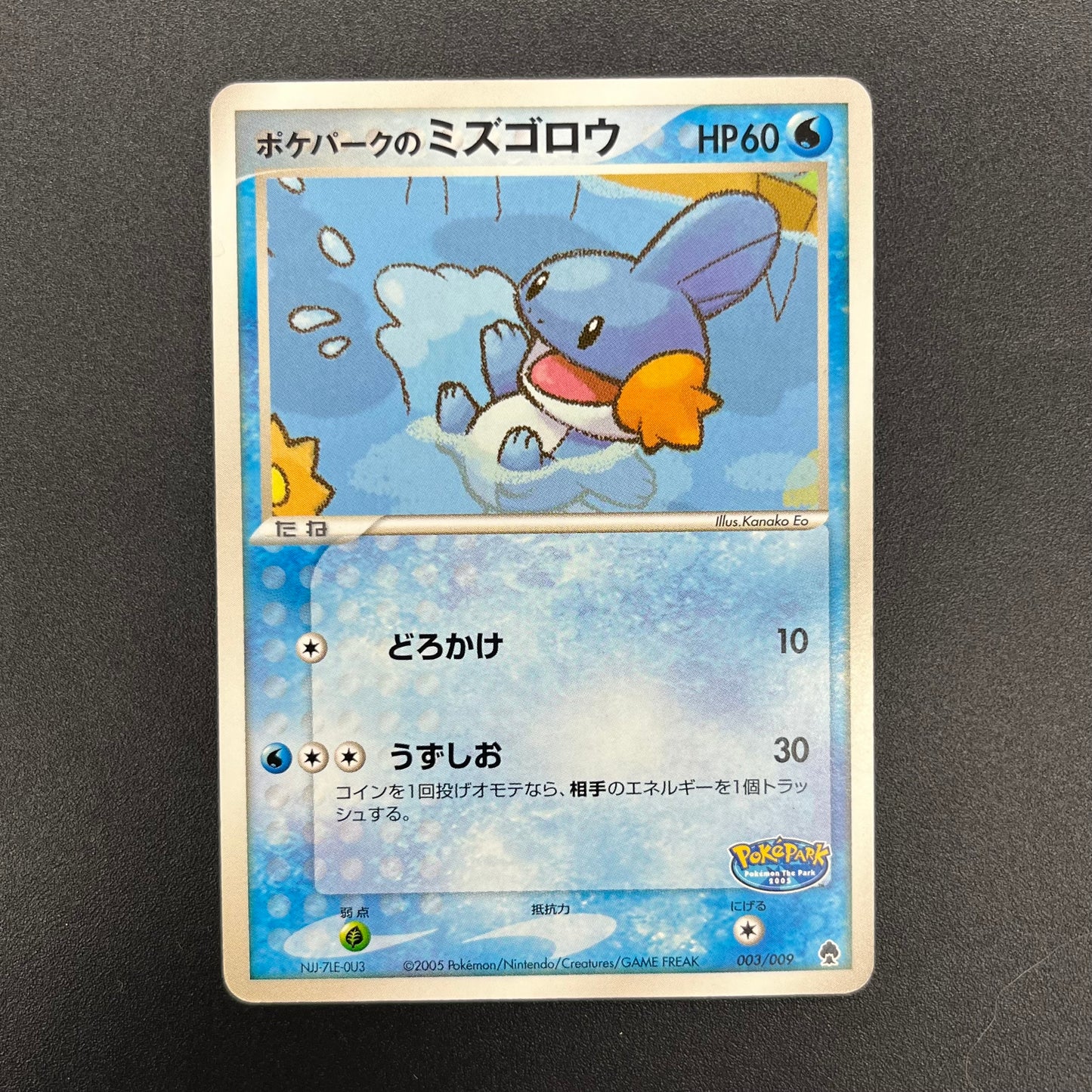 Pokepark's Mudkip 003/009 Pokepark Forest MP Pokémon Card