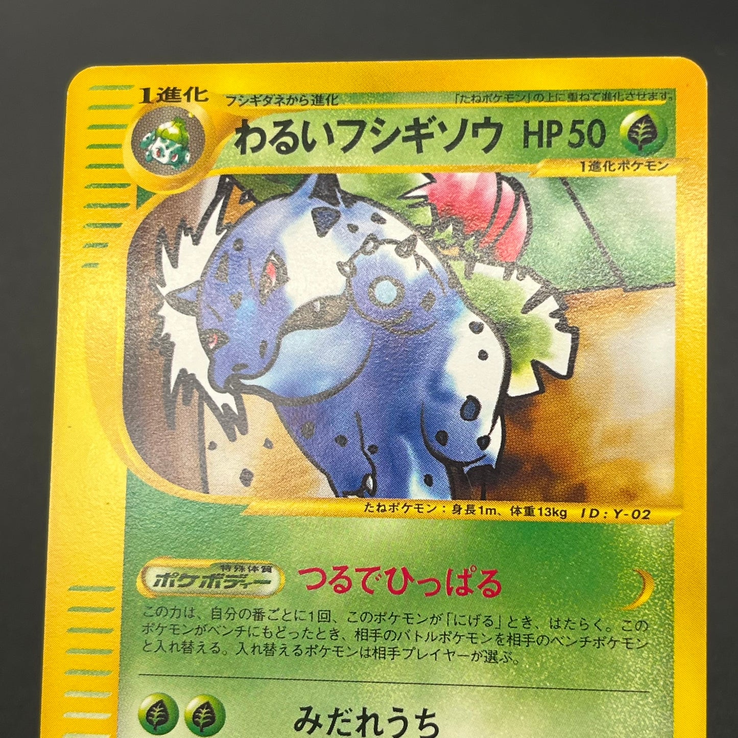 Dark Ivysaur 017/048 Web Series Japanese Pokémon Card