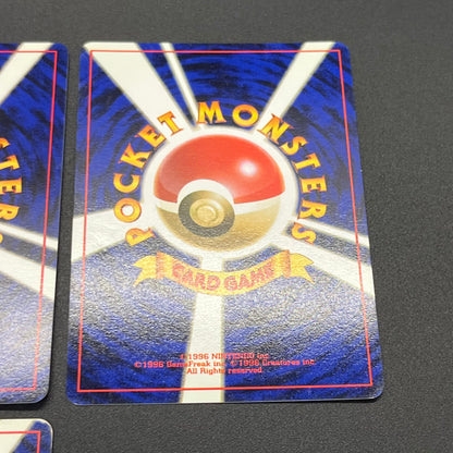 Raichu Nidoking etc 13set Holo Old Back Pokémon Card