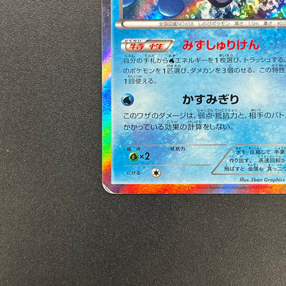 Greninja 073/XY-P Promo Game Summer Vacation Pokemon Card