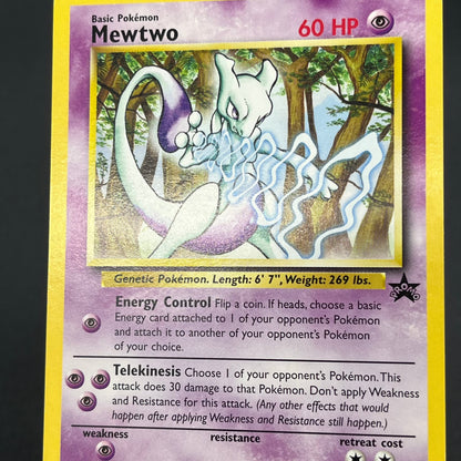 Mewtwo 12 JR Stamp Rally Promo 2000 Pokémon Card