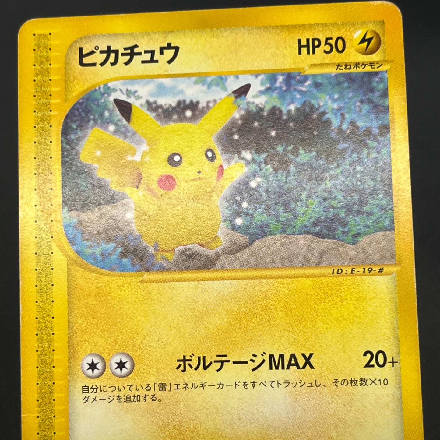 Pikachu 033/088 Split Earth e series Japanese Pokémon Card