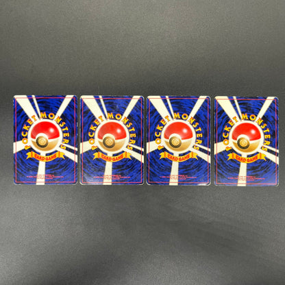 Jolteon Vaporeon Flareon Jungle Holo Old Back Pokémon Card