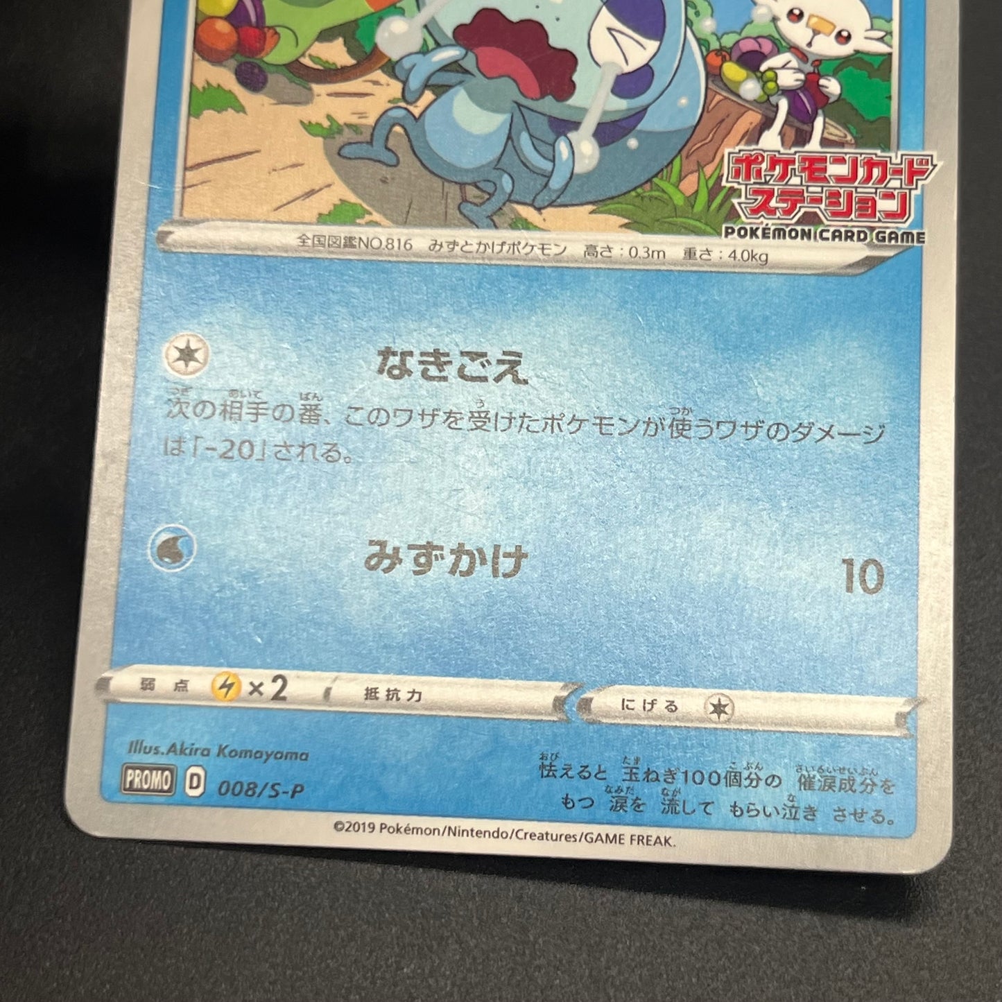Sobble 008/S-P Promo SWSH Black Star Promos Pokemon Card