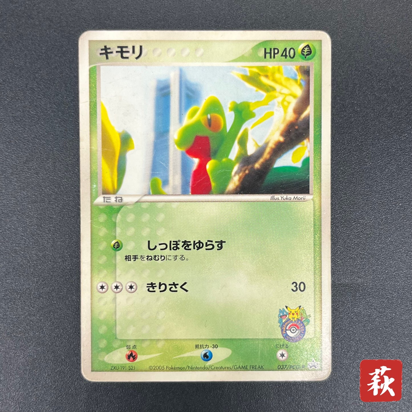 Treecko 037/PCG-P HP Yokohama Center Opening Pokémon Card
