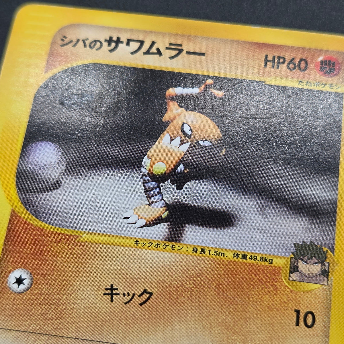 Bruno's Hitmonlee Ursaring Hitmonchan 3set VS Pokémon Card