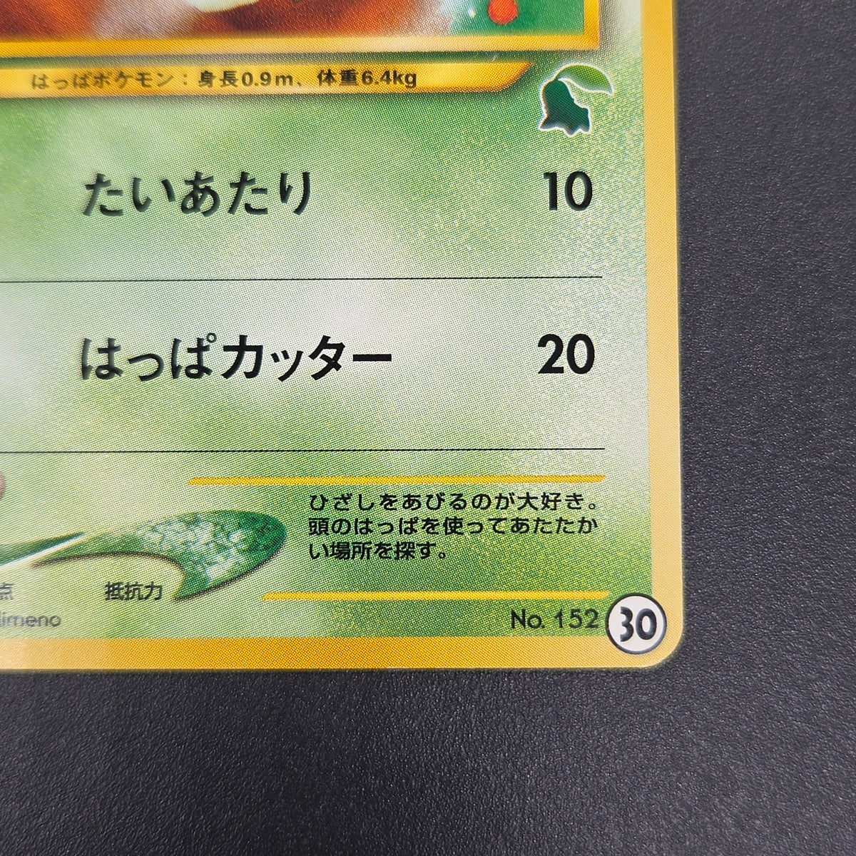 Chikorita No. 152 Intro Pack Promo Half Deck Pokémon Card