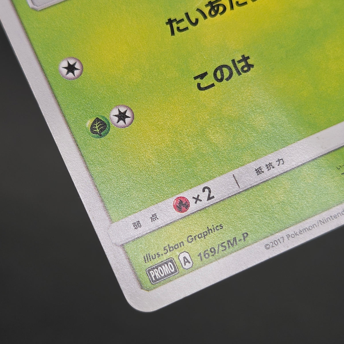 Rowlet 169/SM-P Promo Toys Kingdom promotion Pokemon Card