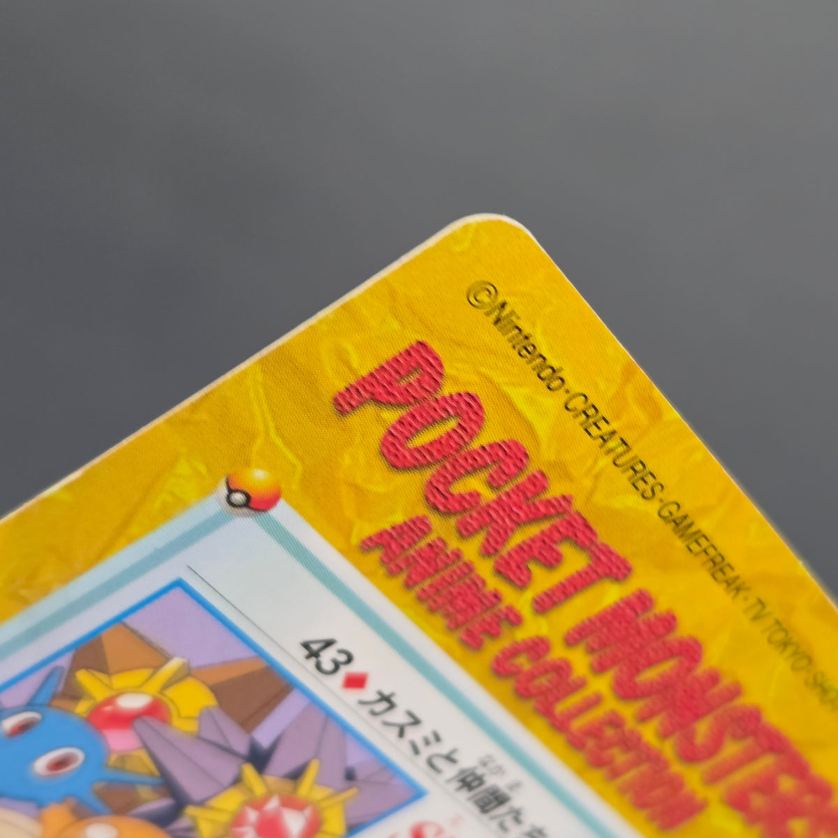 Misty & Friends 43 Bandai Carddass Vending Pokemon Card