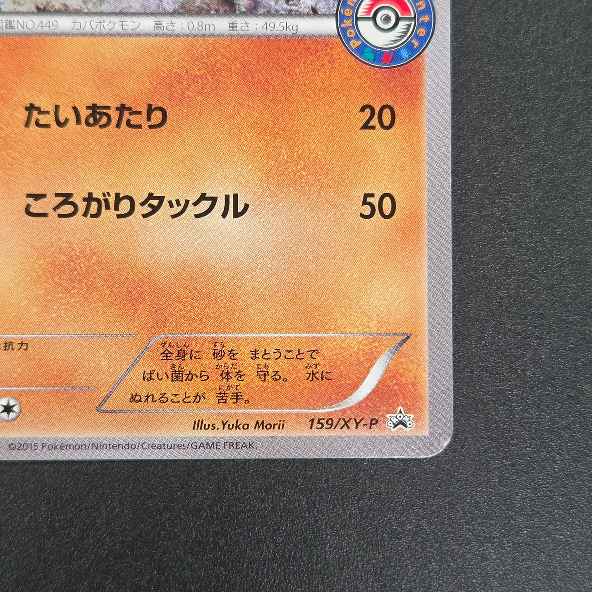 Hippopotas 159/XY-P Promo Center Japanese Pokemon Card