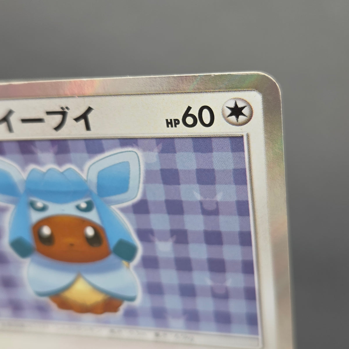 Poncho Wearing Eevee 143/SM-P Eevee Holo Promo Card