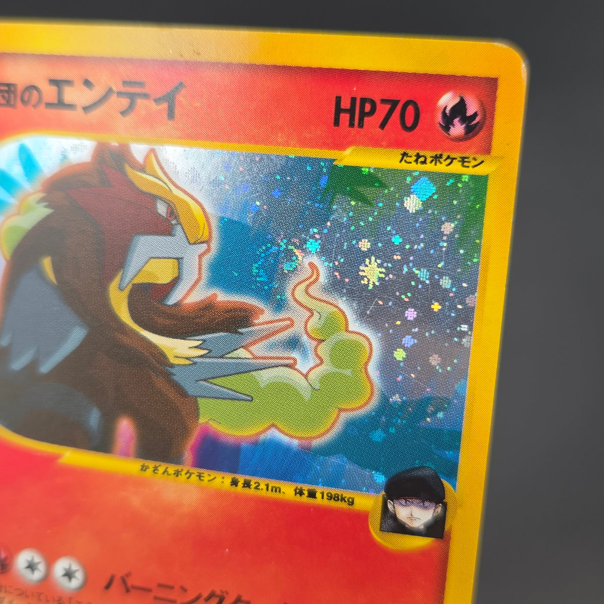 Rocket's Entei 095/141 VS Series Holo 1st Ed Pokémon Card