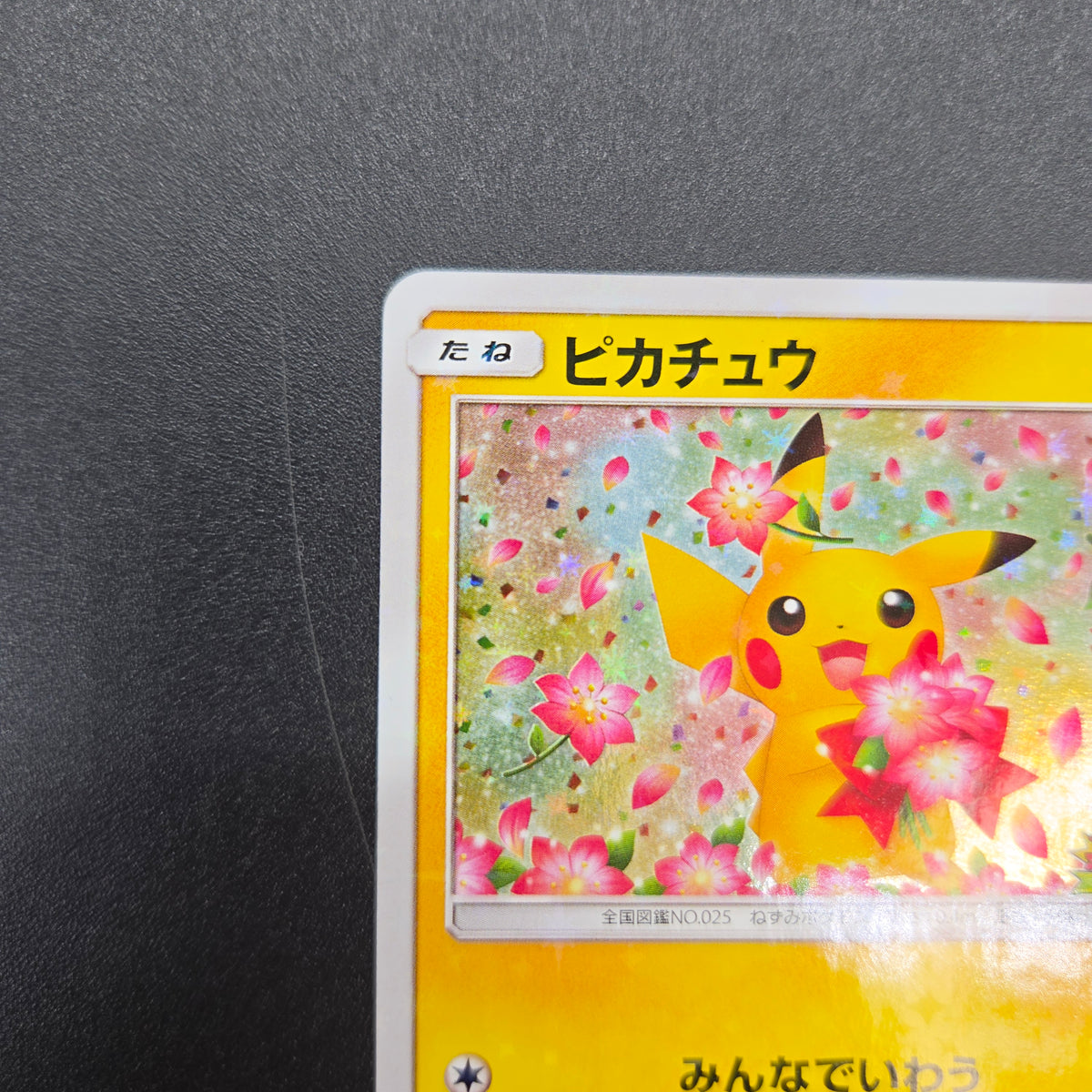 Pikachu 224/SM-P Pokemon Center 20th Anniversary Card