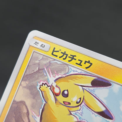 Pikachu 214/SM-P Promo Card Gym pack Japanese Pokemon Card