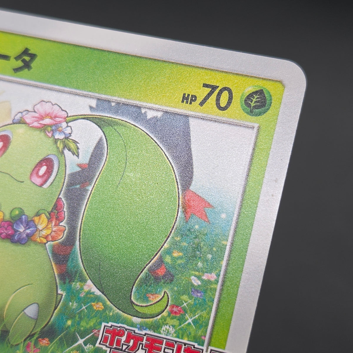 Chikorita 373/SM-P Promo Card Station event Pokemon Card
