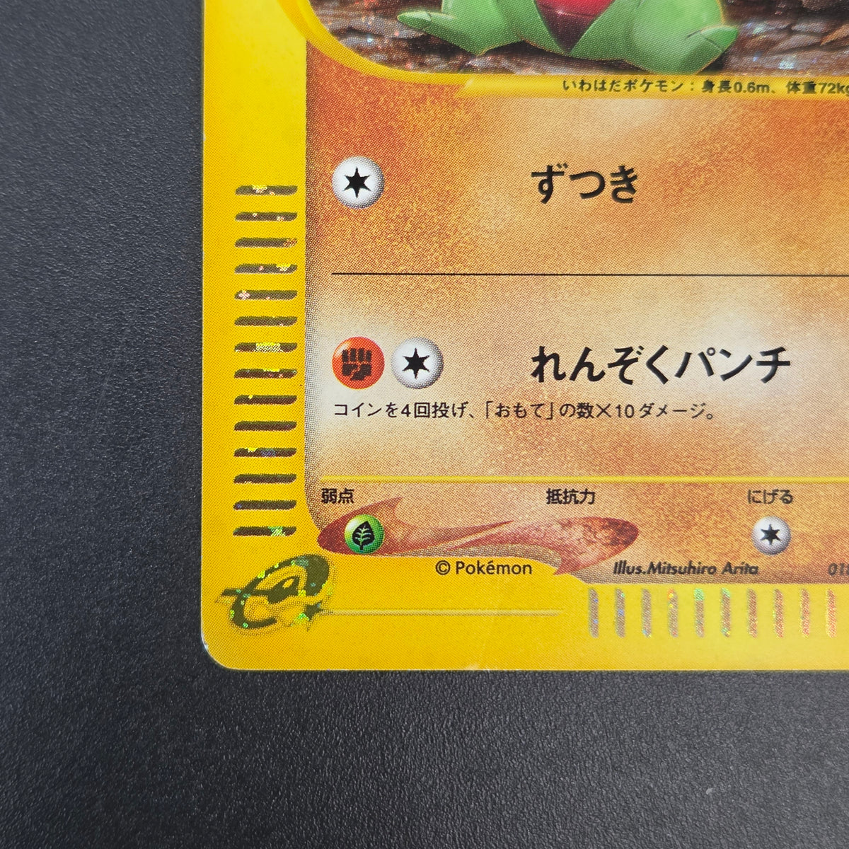 Larvitar 018/018 McDonald's Holo Promo Pokémon Card