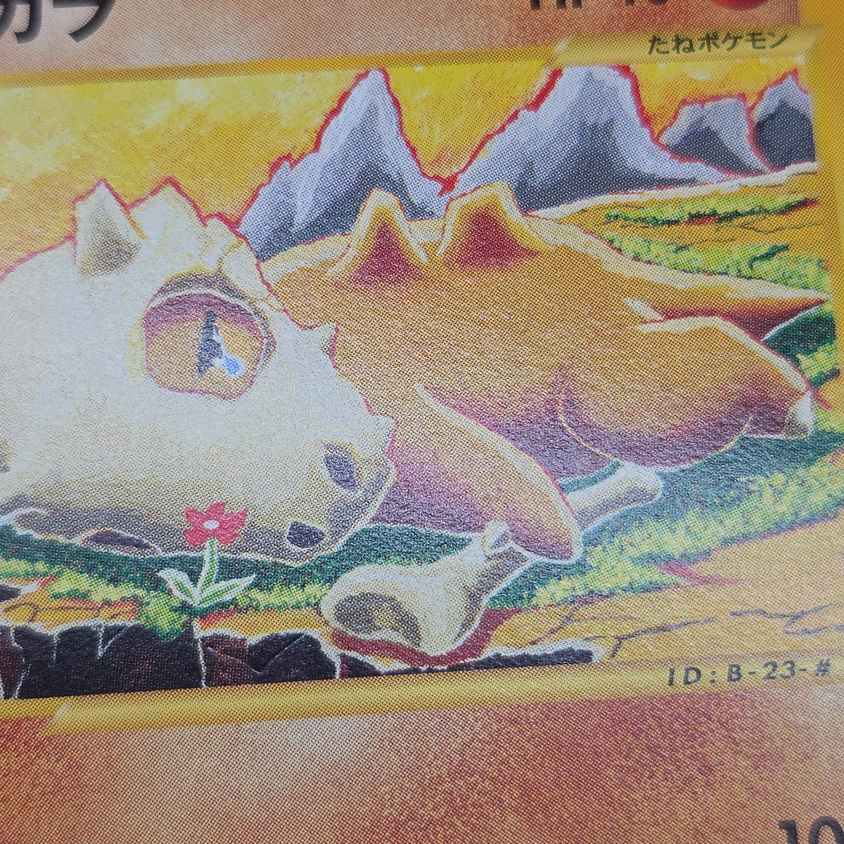 Cubone 023/128 Tomokazu Komiya E series Pokémon Card