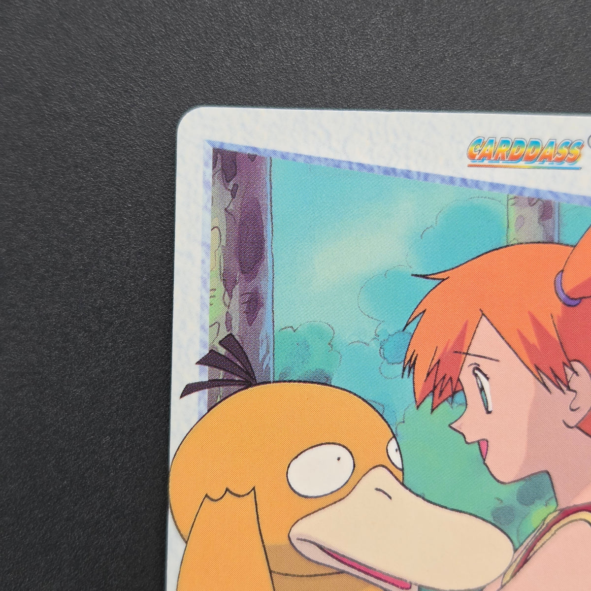 Misty & Psyduck 62 Bandai Carddass Vending Pokemon Card