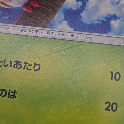 Rowlet 169/SM-P Promo Toys Kingdom promotion Pokemon Card