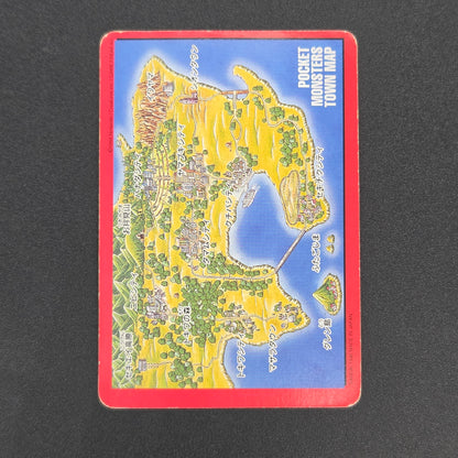 Charizard Trainer No. 000 Town Map Carddass Vending Card