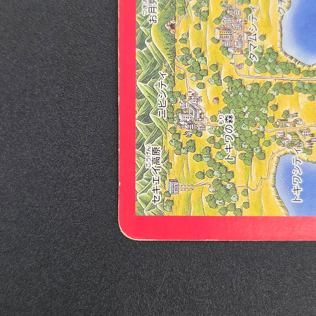 Charizard Trainer No. 000 Town Map Carddass Vending Card