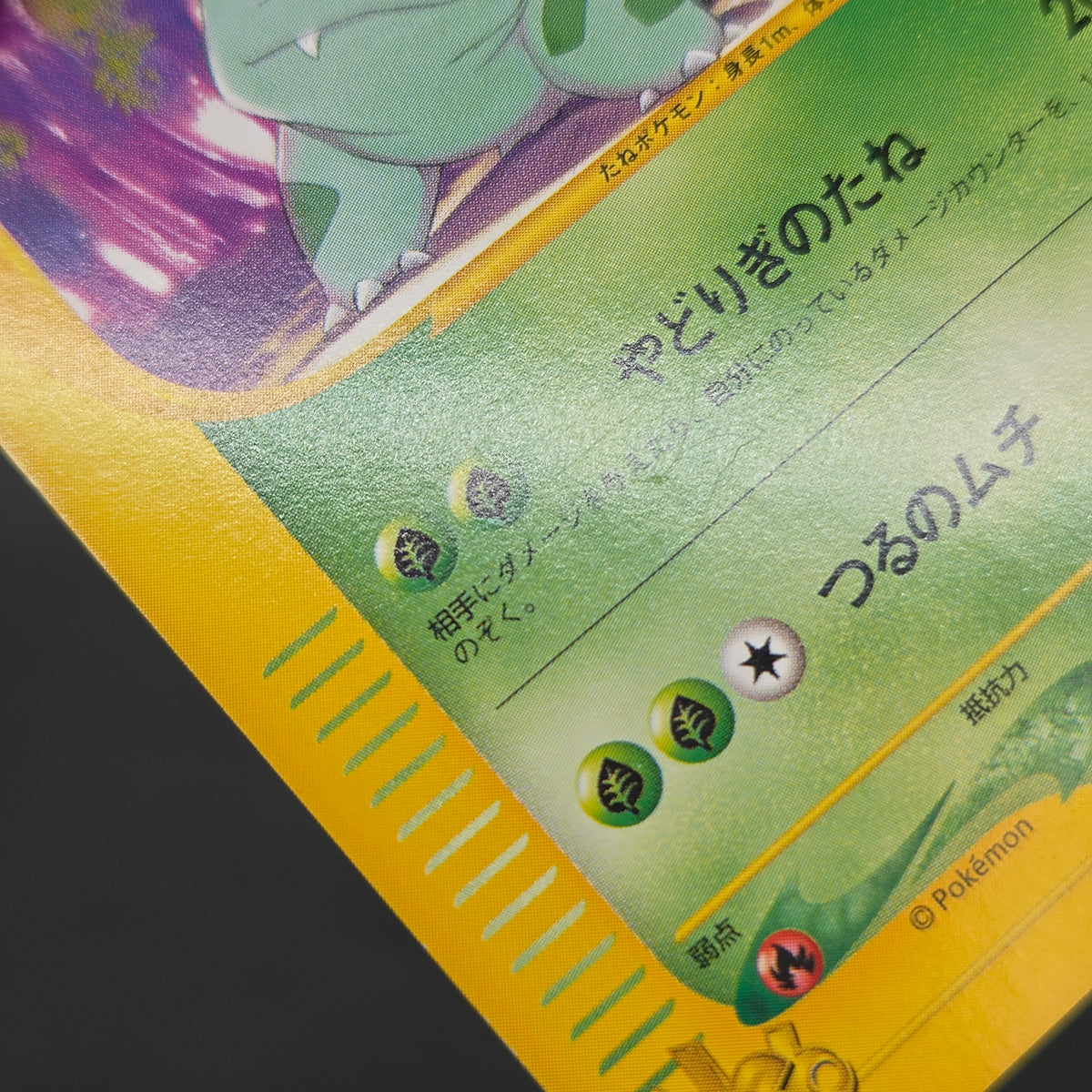 Ivysaur 001/048 Web 1st Ed Japanese Pokemon Card