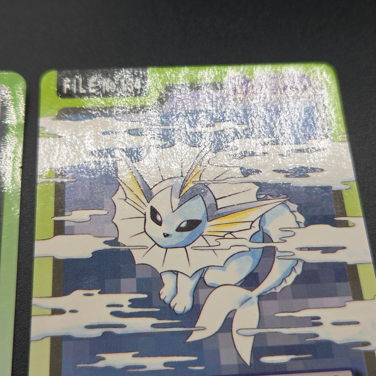 Eevee Carddass Prism Vaporeon Flareon Jolteon 4set Card