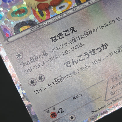 Eevee 189/BW-P Black & White Promo Holo Pokemon Card