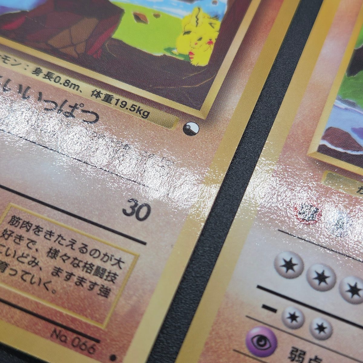 Growlithe Machoke etc 6set Vending Tomokazu Komiya Card