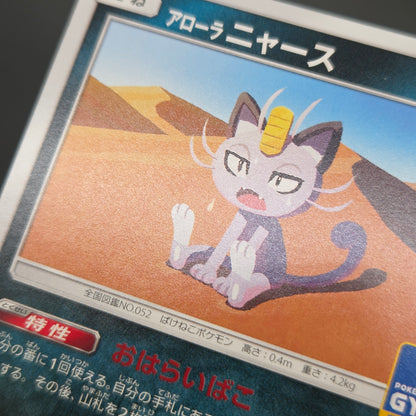 Alolan Meowth 255/SM-P 032/SM-P Promo Gym Pokemon Card