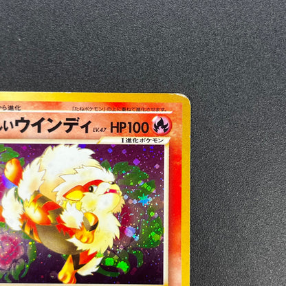 Light Arcanine No. 059 Neo Destiny 2001 Holo Pokemon Card