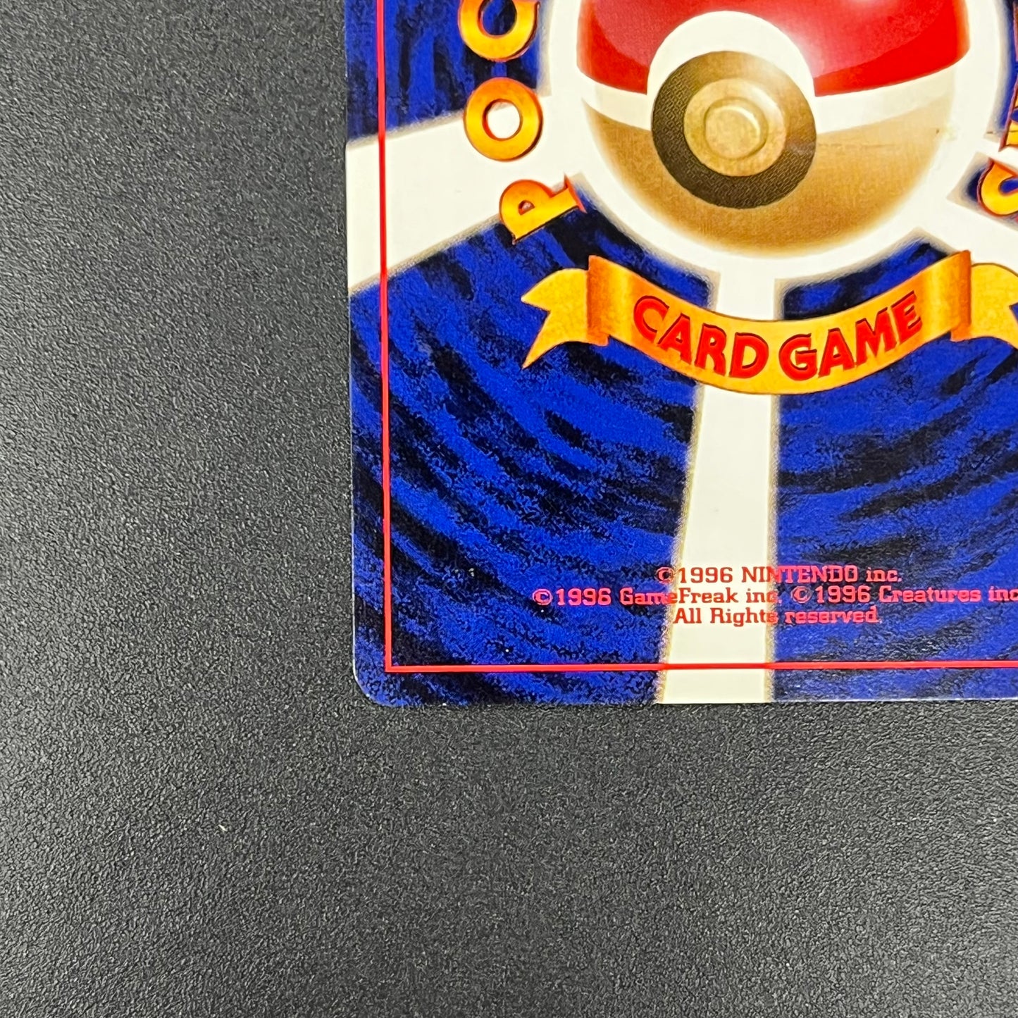 Dugtrio Asobikata Promo No.051 Old Back Pokémon Card