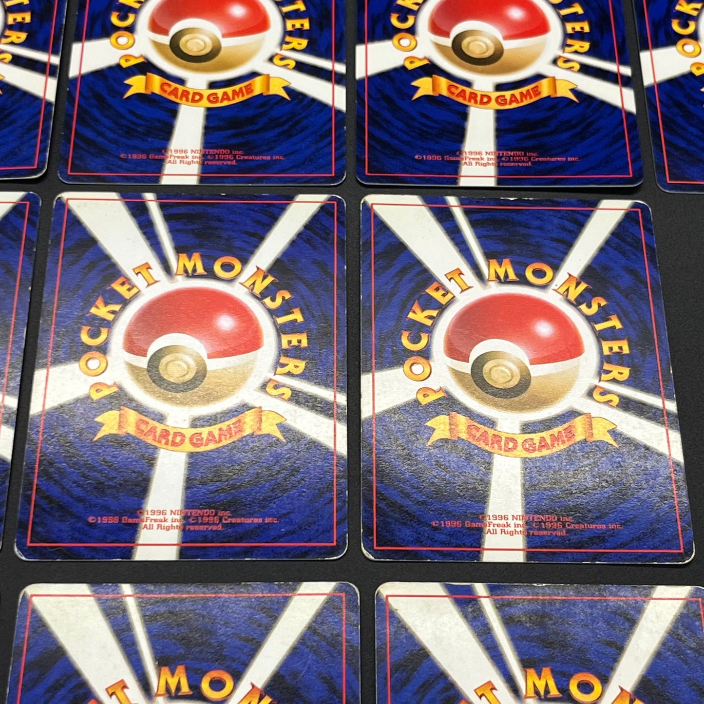 Raichu Nidoking etc 13set Holo Old Back Pokémon Card