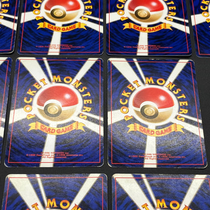 Raichu Nidoking etc 13set Holo Old Back Pokémon Card
