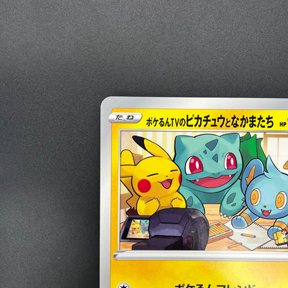 Pokerun TV's Pikachu and Friends Jumbo S-P Pokémon Card