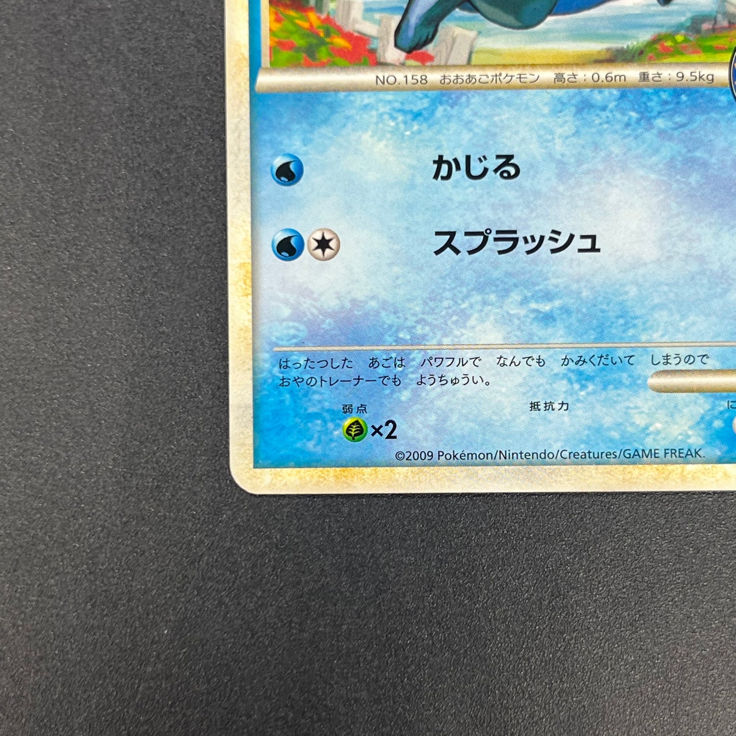 Totodile 036/L-P Promo Pokemon Center Stamp Japanese Card