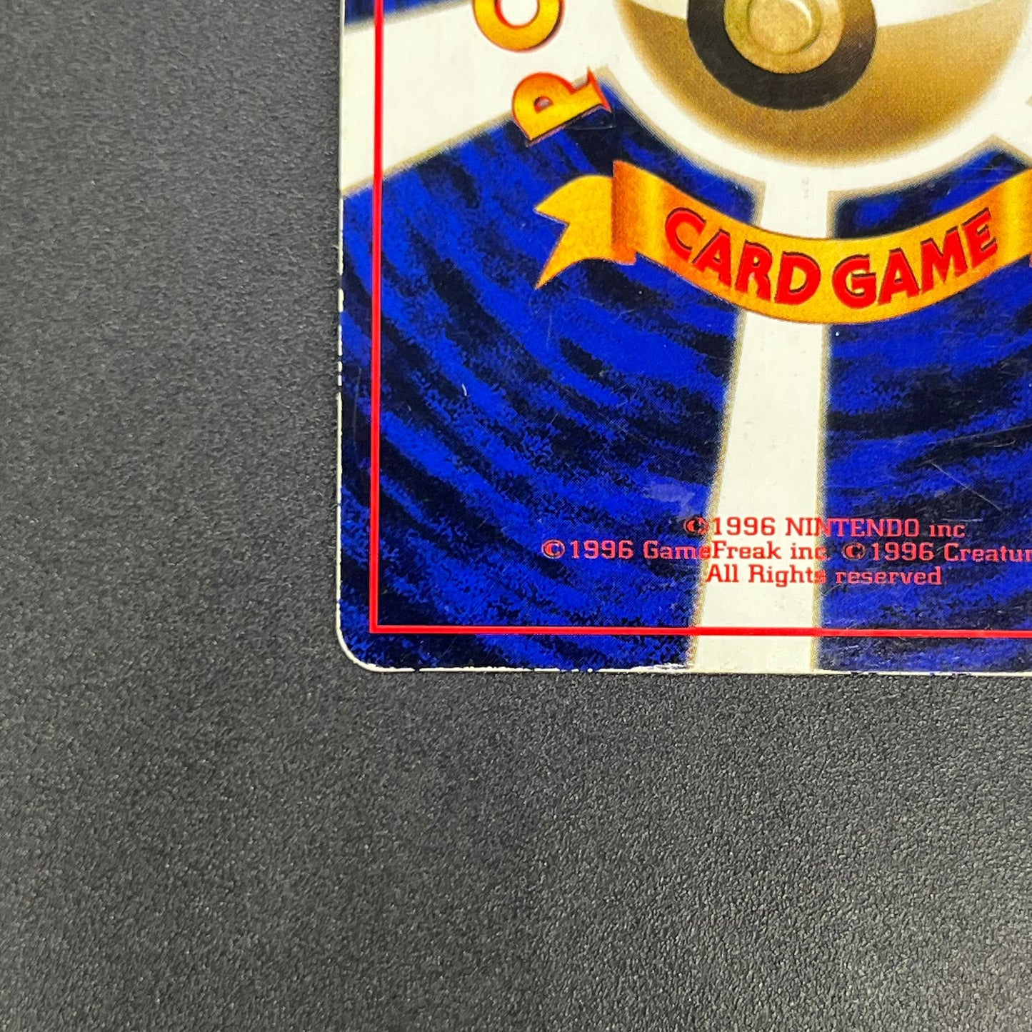 Poliwrath No. 062 Vending Series 1 Glossy Pokemon Card