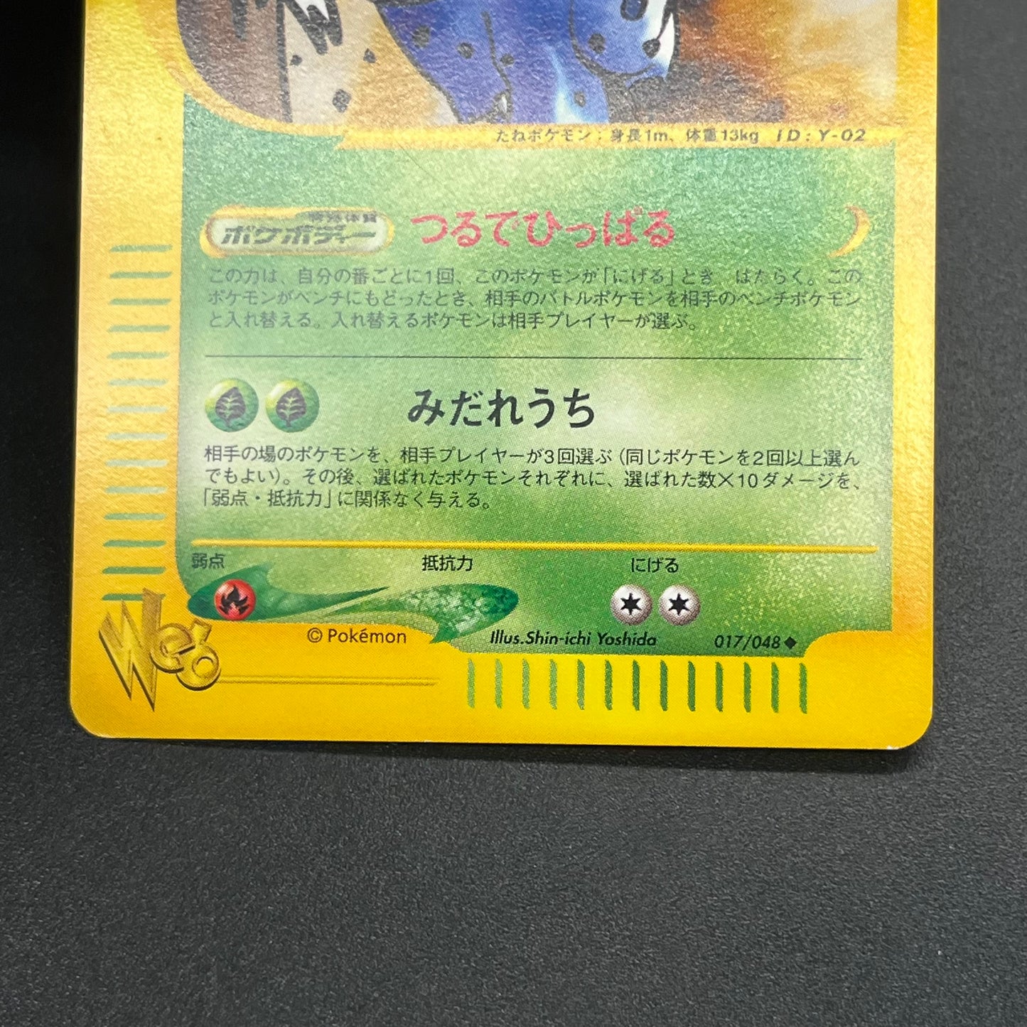 Dark Ivysaur 017/048 Web Series Japanese Pokémon Card
