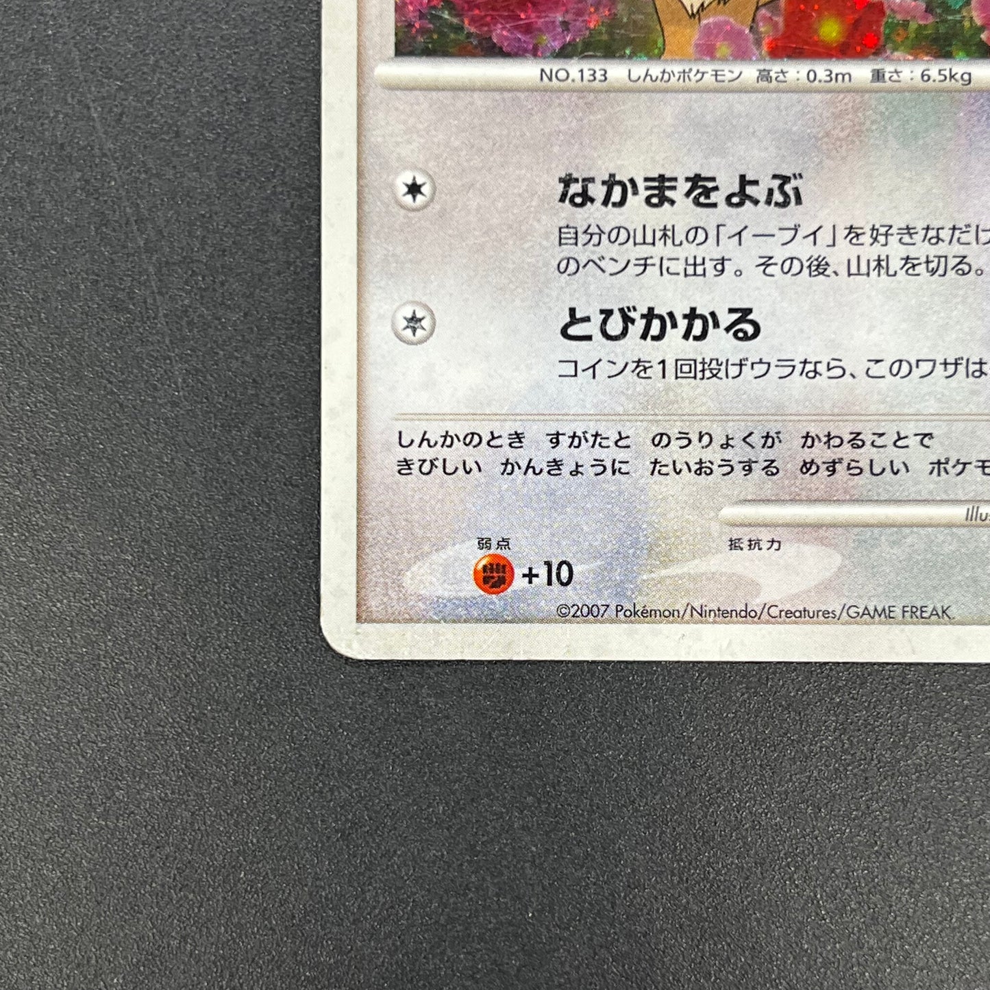 Eevee 063/DP-P Promo Trade Please event Pokémon Card