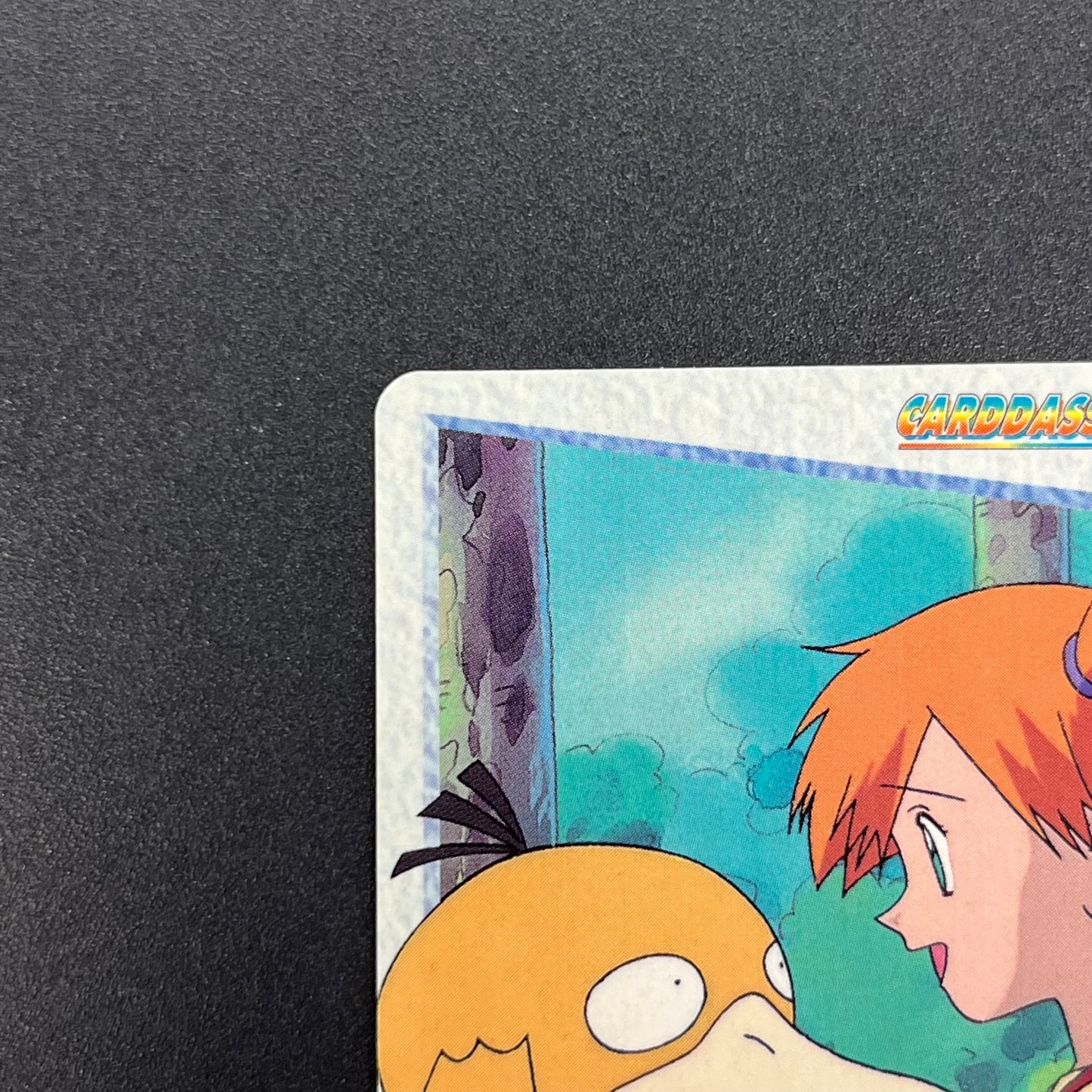 Misty & Psyduck 62 Bandai Carddass Vending Pokemon Card
