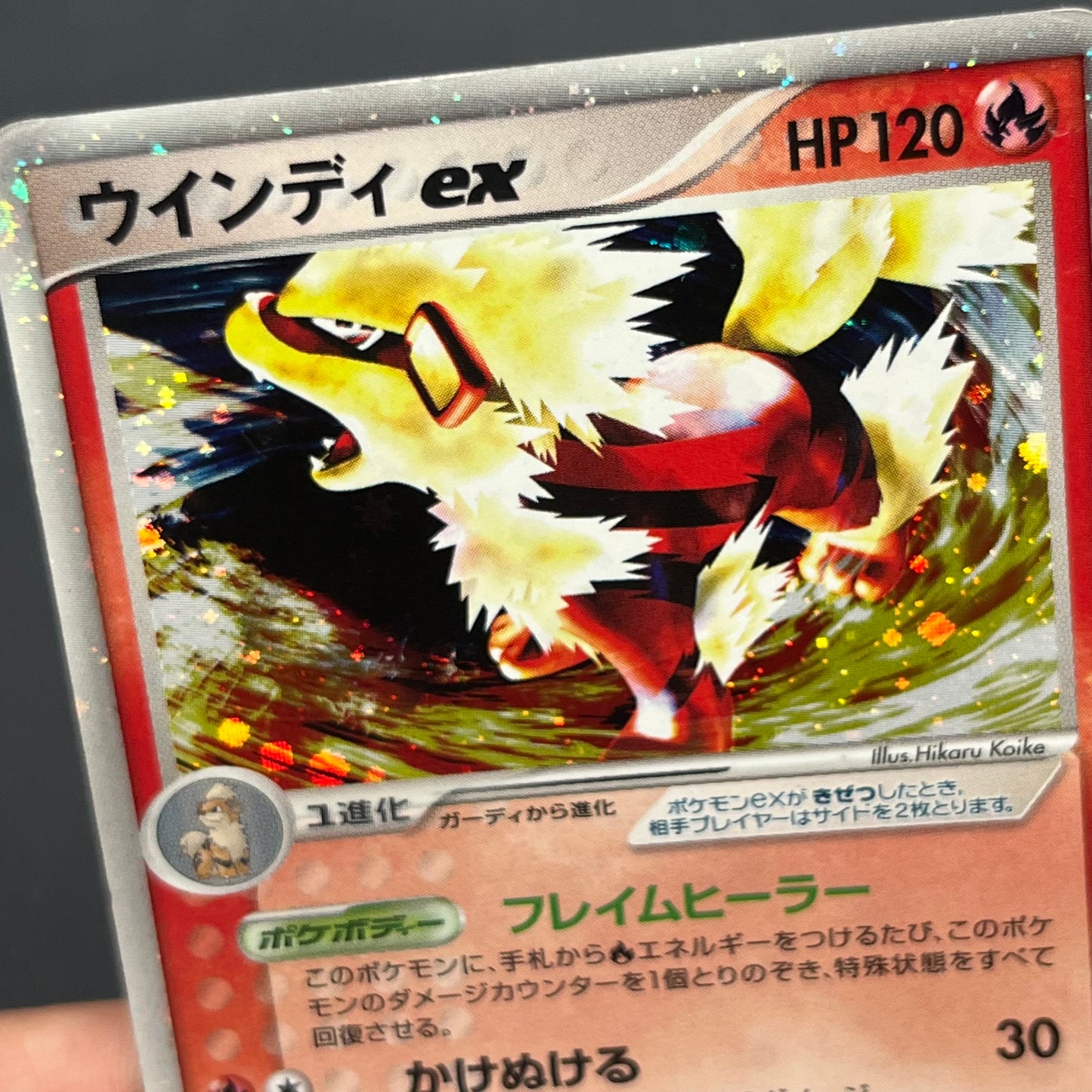 Arcanine ex 016/086 Mirage Forest 2005 Holo Pokémon Card