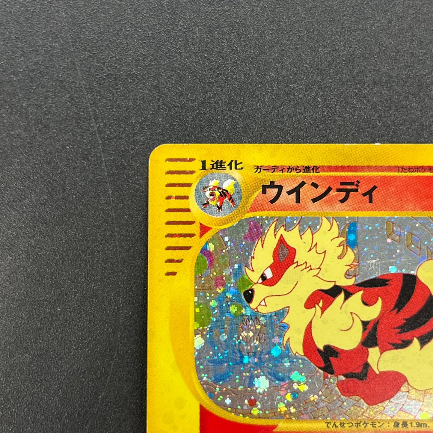 Arcanine 017/092 Town On No Map Holo Japanese Pokémon Card