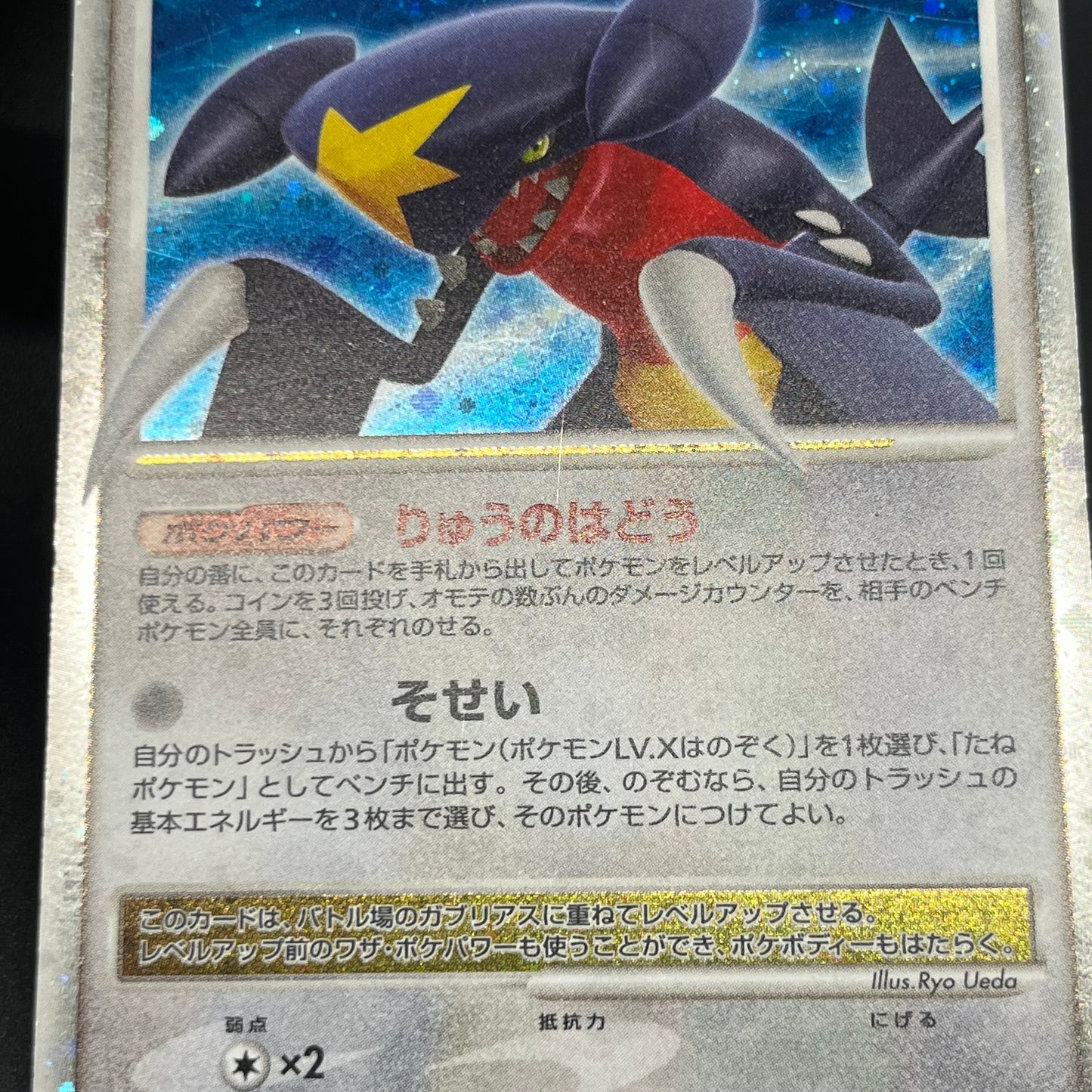 Garchomp LV.X Holo Visual Book Promo & DP4 Pokemon Card