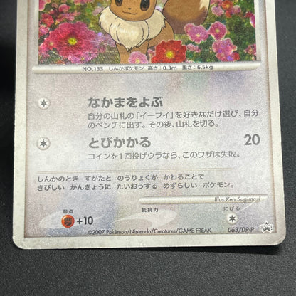 Eevee 063/DP-P Promo Trade Please event Pokémon Card