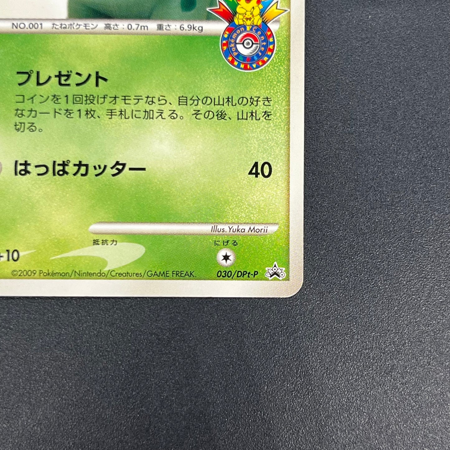 Bulbasaur 030/DPt-P Pokemon 10th Anniversary Card