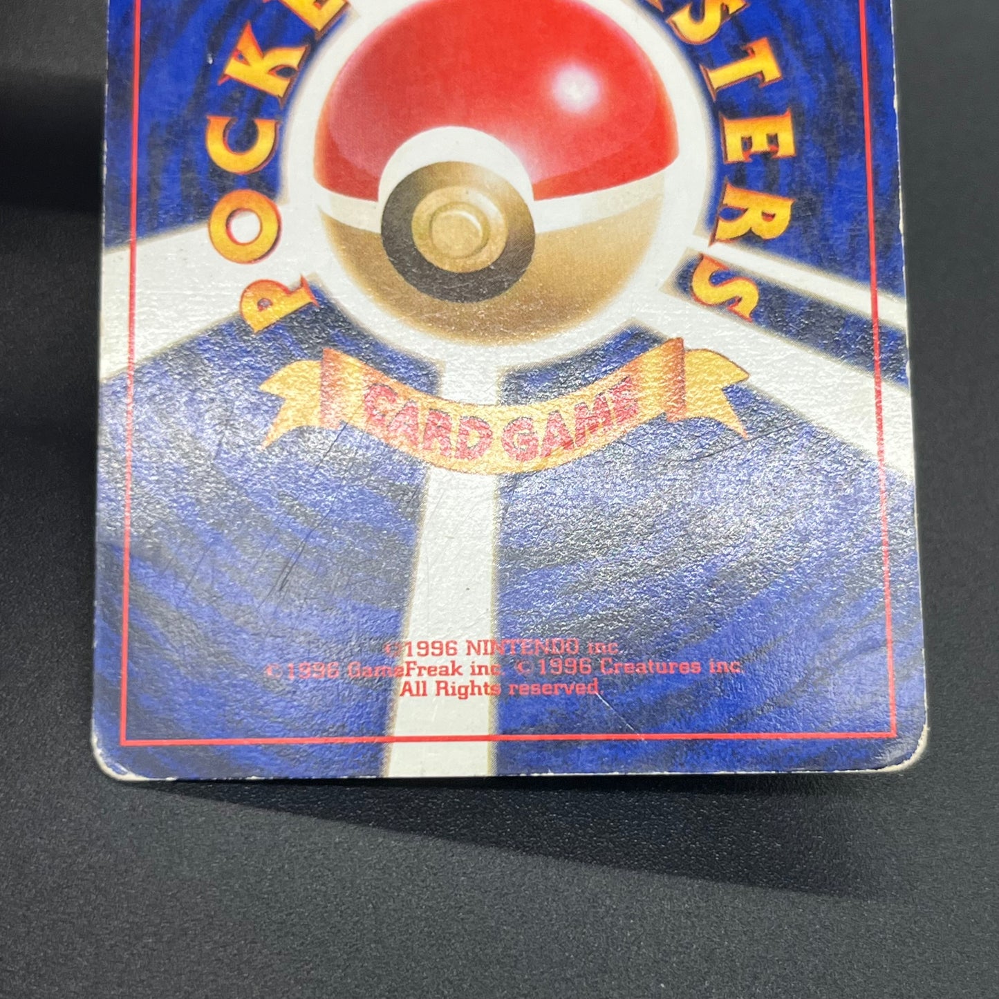 Jolteon Vaporeon Flareon Jungle Holo Old Back Pokémon Card
