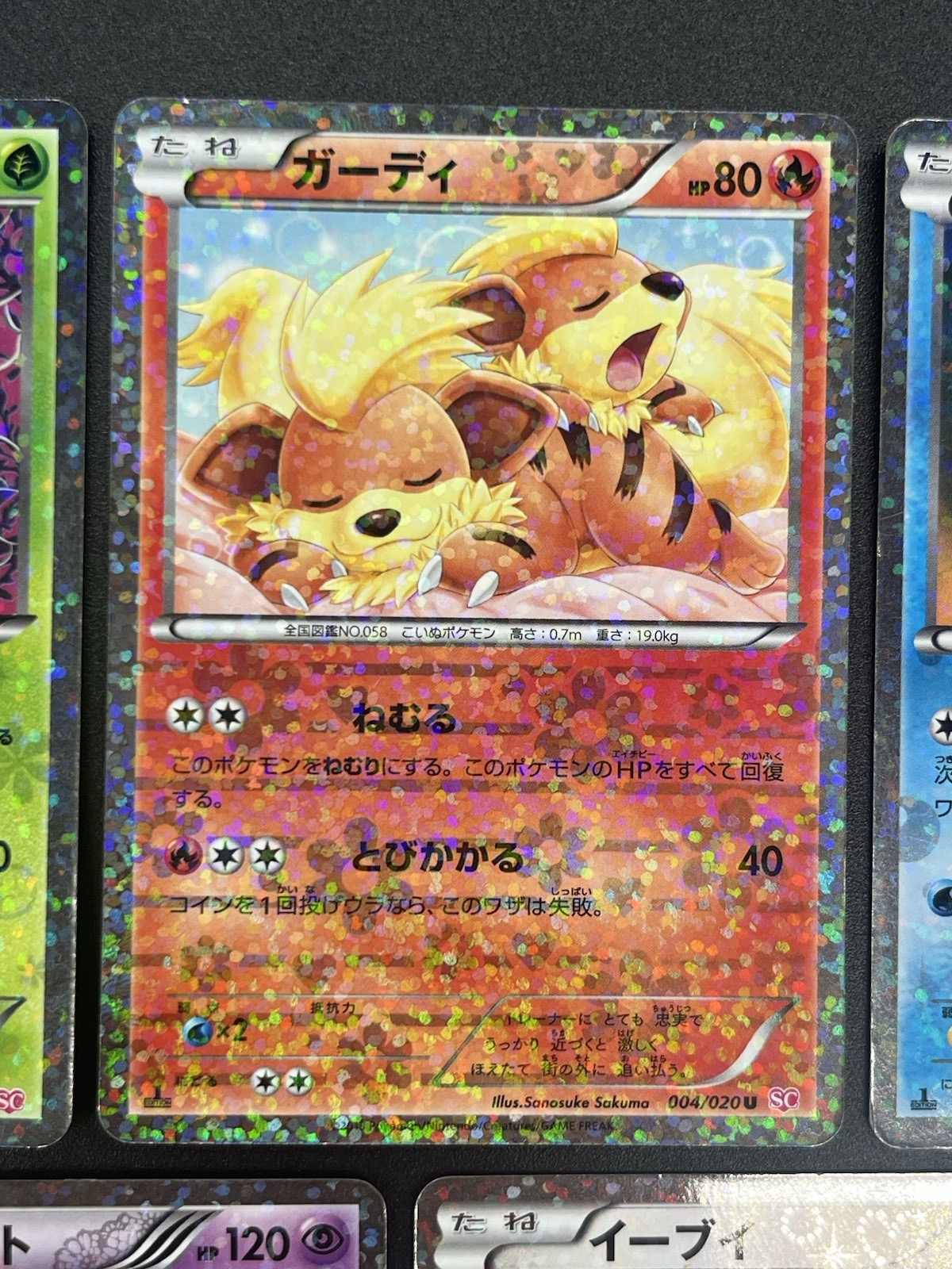 [No Import Duty (US)] 7set Pikachu 007/020 Eevee Shiny Collection Pokemon Card