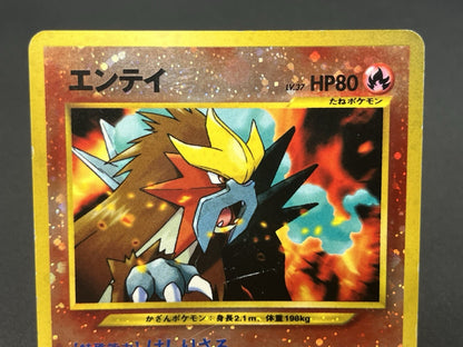 [No Import Duty (US)] Charizard Pichu & Entei Promo Neo Premium File 2 Card