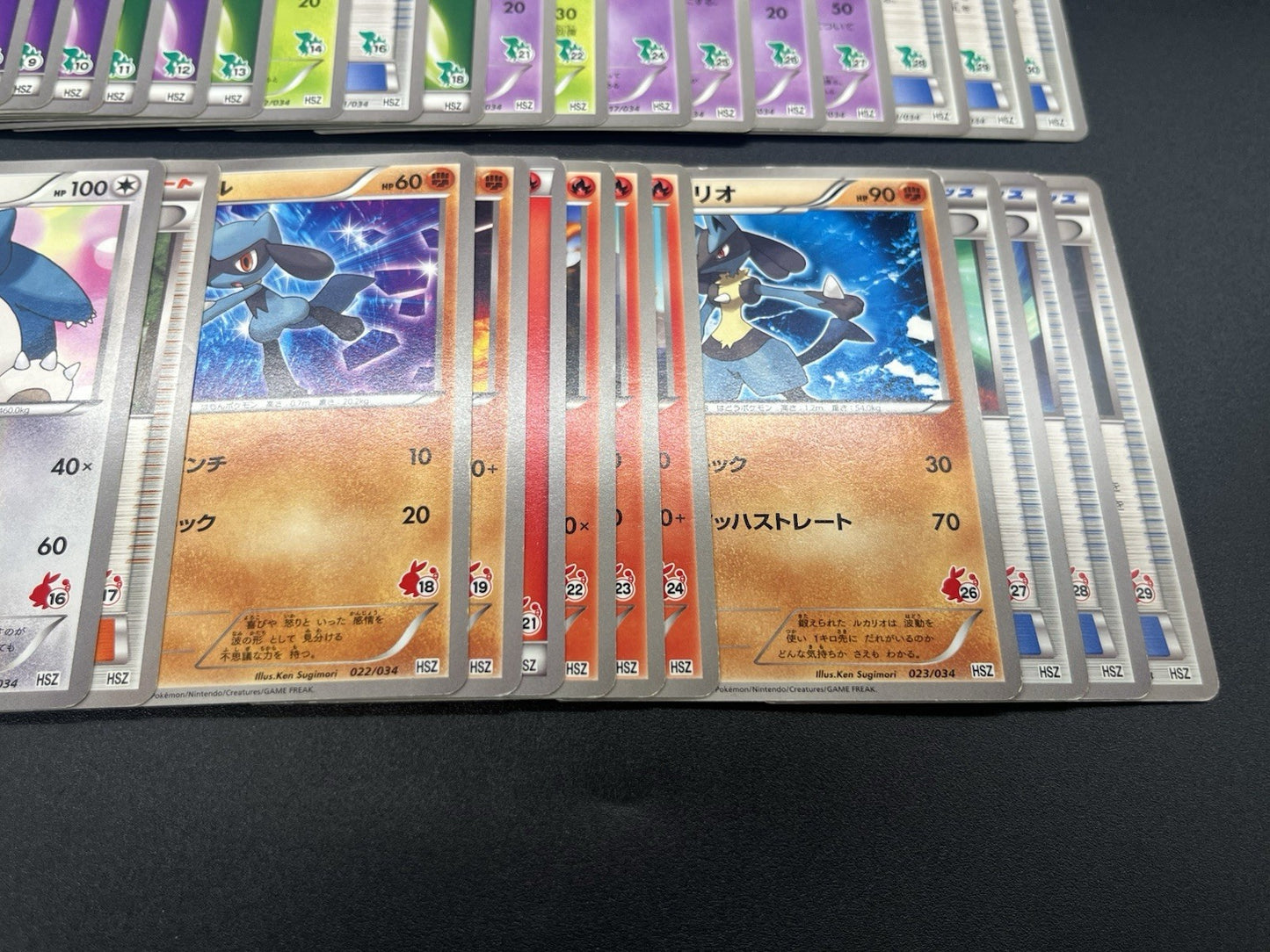 [No Import Duty (US)] Oshawott & Snivy & Tepig Half Deck Near Complete Set Card
